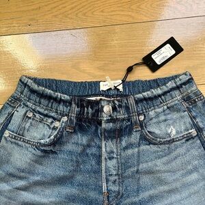 Rag & Bone Blue Printed Jeans